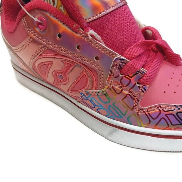 HEELYS Girls Youth Size 5 Womens 6 Motion Plus Skate Shoes 770999 Pink Multi - Picture 2 of 9